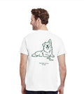 Personalisiertes Haustier-Portrait Line-Art T-Shirt